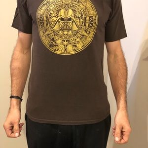 Star Wars “Golden Darth” Tee Shirt.  Large.